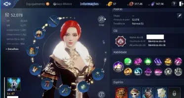 Conta Mir4 Taoista Com Pet Epico - Rei Leao khun