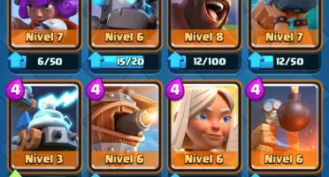 CONTA CLASH ROYALE 4K DE TROFÉUS