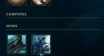 CONTA DE LEAGUE OF LEGENDS