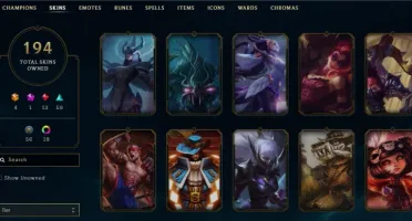 Conta League of Legends - Lv 147