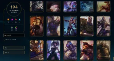 Conta League of Legends - Lv 147