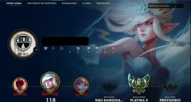 VENDO MINHA CONTA SMURF PLAT 2