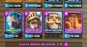 CONTA DE CLASH ROYALE MUITAS LENDARIAS NV 12