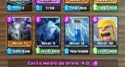 CONTA DE CLASH ROYALE MUITAS LENDARIAS NV 12