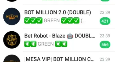 MAIS DE 20 GRUPOS VIPS DA BLAZE