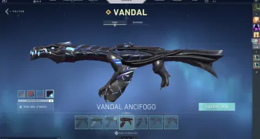 CONTA VALORANT PLAT 1 (mais de 1200 em skins)