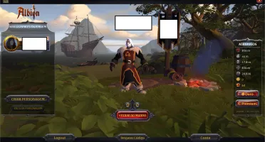 CONTA ALBION ONLINE 856K FAME (VEM COM EMAIL)