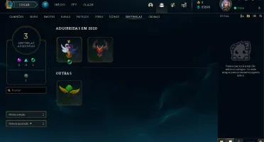 CONTA LOL - PLAT 1 (53K E.A / 78% WR / EMAIL VERIFICADO)