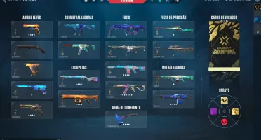 Conta Valorant Varias Skins