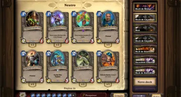 CONTA HEARTHSTONE MAIN CAÇADOR/HUNTER (CONTÉM LENDARIAS)