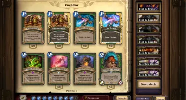 CONTA HEARTHSTONE MAIN CAÇADOR/HUNTER (CONTÉM LENDARIAS)