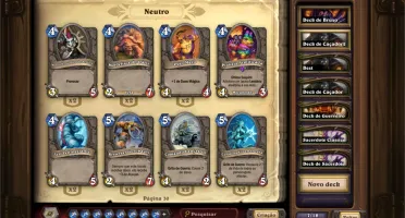 CONTA HEARTHSTONE MAIN CAÇADOR/HUNTER (CONTÉM LENDARIAS)