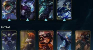 Conta League of Legends Full Acesso - 119 Champs e 52 Skins