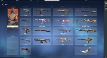 Conta Valorant Muitas skins