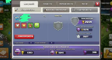 Conta Clash of Clans CV13