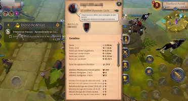 Conta albion coletas full t8 +100/100 gank set
