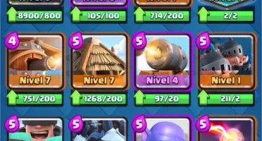 Conta Clash Royale lvl 13 + 2,2k de gemas
