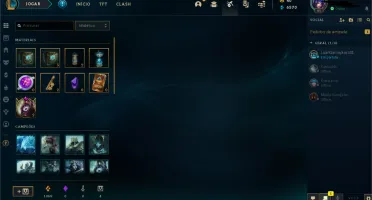 CONTA SMURF PLATINA 2 - 53% WIN - 6570 ESSENCIAS - 33 CHAMP