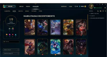Conta de LoL mmr OURO