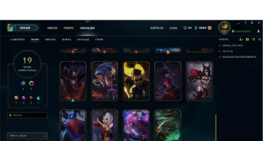 Conta de LoL mmr OURO