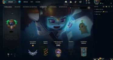 CONTA LOL COM VÁRIAS SKINS, PRATA 2 E VALORANT PLATINA 3