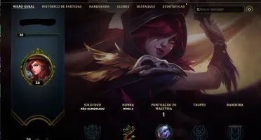 CONTA SMURF LV 30 29 CHAMPS MMR ZERADO BARATISSIMA