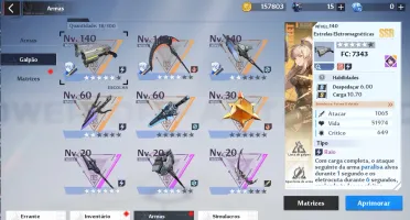 King C4, Samir C5, Cocoritter C2 e mais. 43046 lvl73 GRUS
