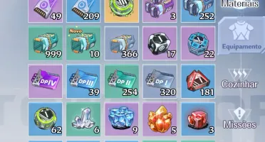 King C4, Samir C5, Cocoritter C2 e mais. 43046 lvl73 GRUS
