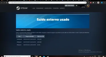 Conta steam com 143 itens + 06 anos avaliada em 5000 reais