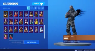 Conta Fortnite S4/S5/S6/S7/S8 full + caos (season 3)
