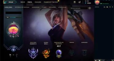 Conta Diamante 4/128 campeões/74 skins/nunca levou ban