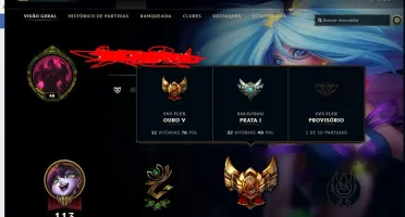 Vendo conta prata 1 com skins top
