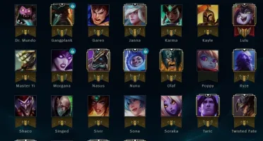 Vendo conta prata 1 com skins top
