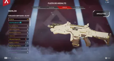 conta apex plat + skins