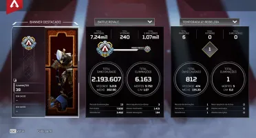 conta apex plat + skins