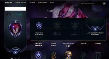Conta Diamante 3 20k essência azul (ex D1 Season 10)