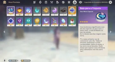 Raiden, Albedo C1, Childe, Hutão, Jean e Keqing + Juramento
