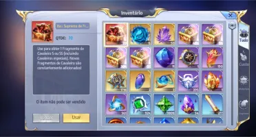 Conta barata lvl 60, server A70. Possui muitos recursos