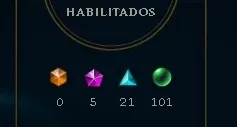 CONTA DE LOL TOPZERA DIAMANTE 3