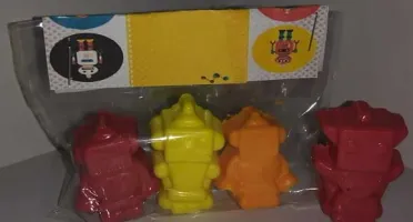 Saquinho Sabonete robô