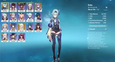 genshin impact conta com eula + orgulho celestial AR-52