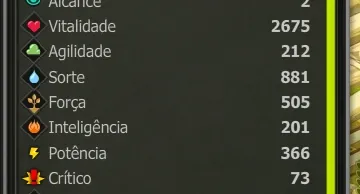 Vendo cra level 200 com set e tudo/ server Talkasha