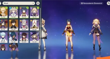 GENSHIN IMPACT - AR 41 - AST MONA + ZHONGLI + RESINA