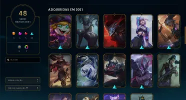 Conta LoL Ex Gold 3