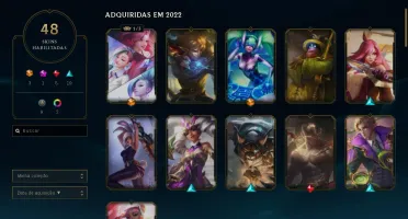 Conta LoL Ex Gold 3