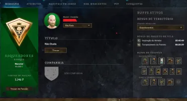 Conta New World Level 65 (Todos Troféis e Todas as Mesas)