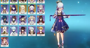 Ayaka, Kazuha, Raiden Ar40