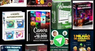 Mega Pack De Produtos Digitais Para Internet