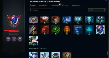 Conta de lol NFA
