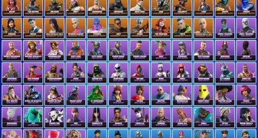 CONTA FORTNITE COM CAVALEIRO NEGRO